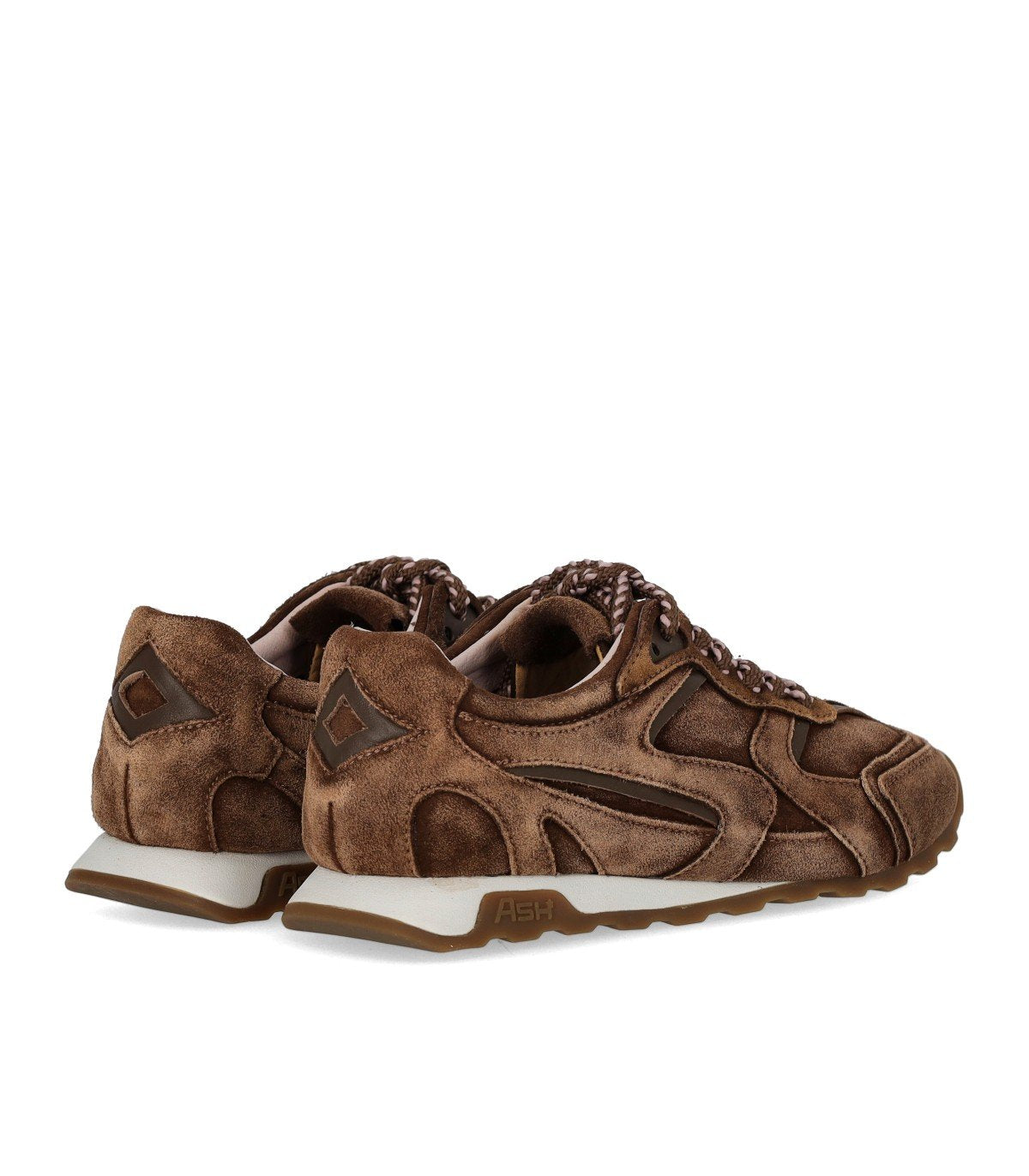 ASH KASAR SUEDE BRAUNER SNEAKER
