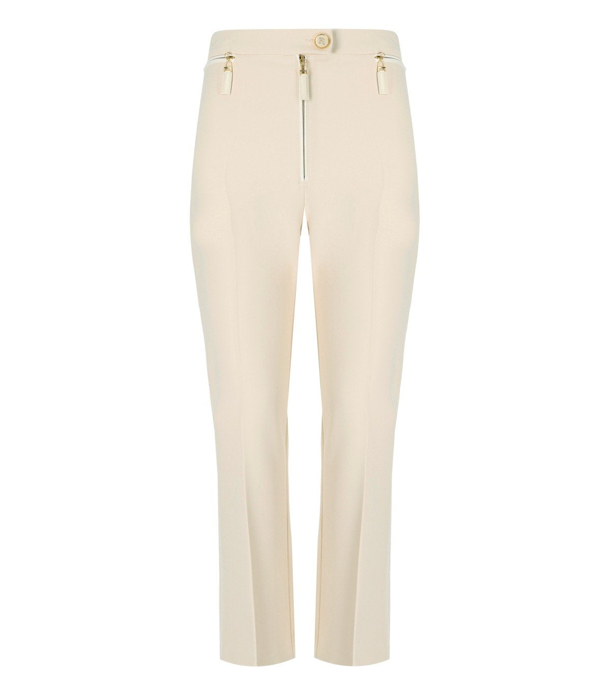 PANTALÓN CON CREMALLERA MILK ELISABETTA FRANCHI