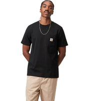CARHARTT WIP S/S POCKET BLACK T-SHIRT
