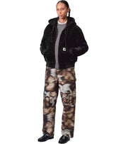 CARHARTT WIP W' OG ACTIVE BLACK REVERSIBLE HOODIE