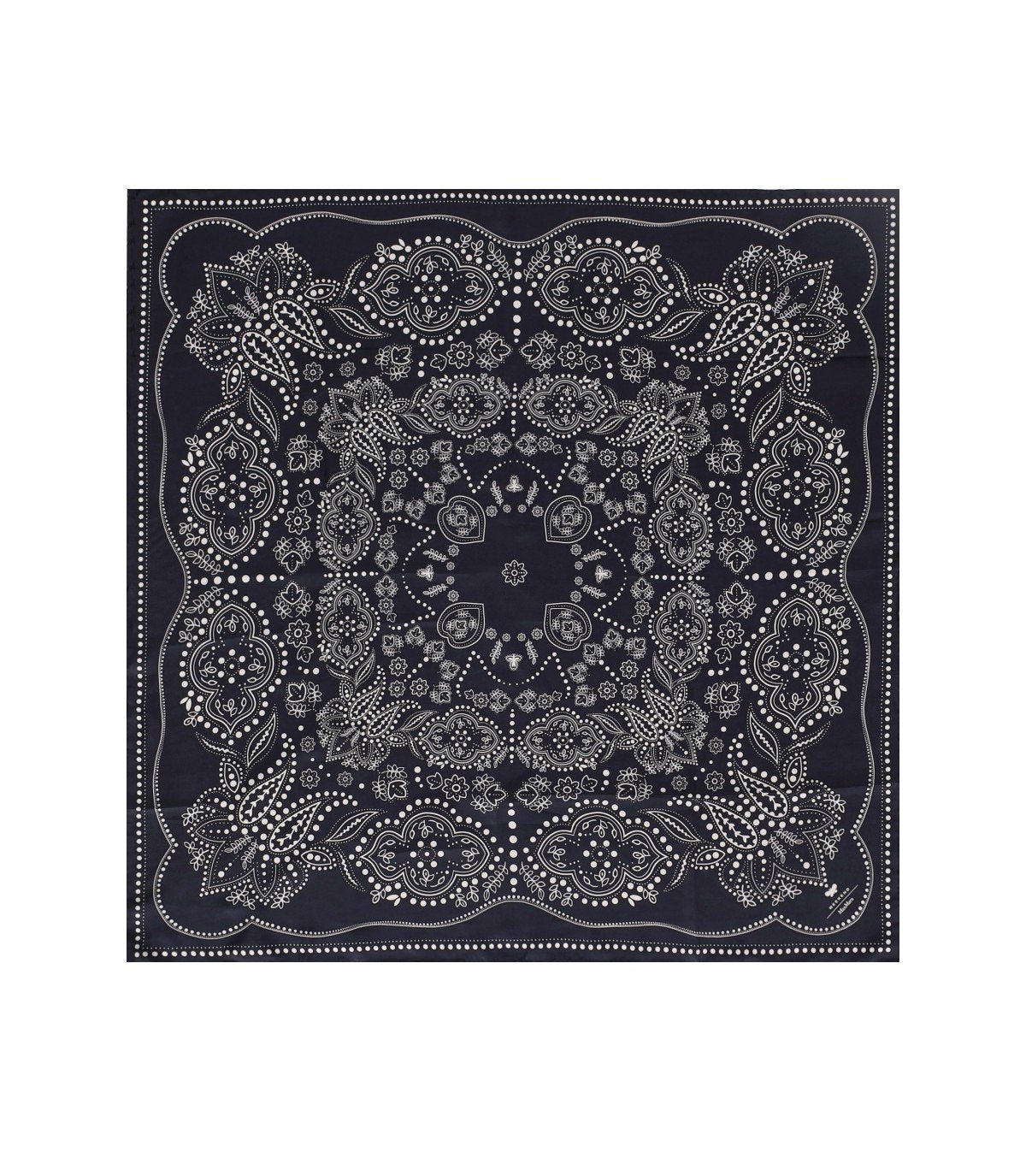 MAX MARA WEEKEND ONESTO BLUE FOULARD SCARF