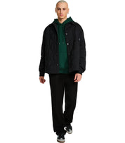 DAILY PAPER RAJUB BLACK OVERSHIRT