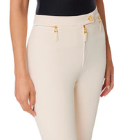 PANTALÓN CON CREMALLERA MILK ELISABETTA FRANCHI