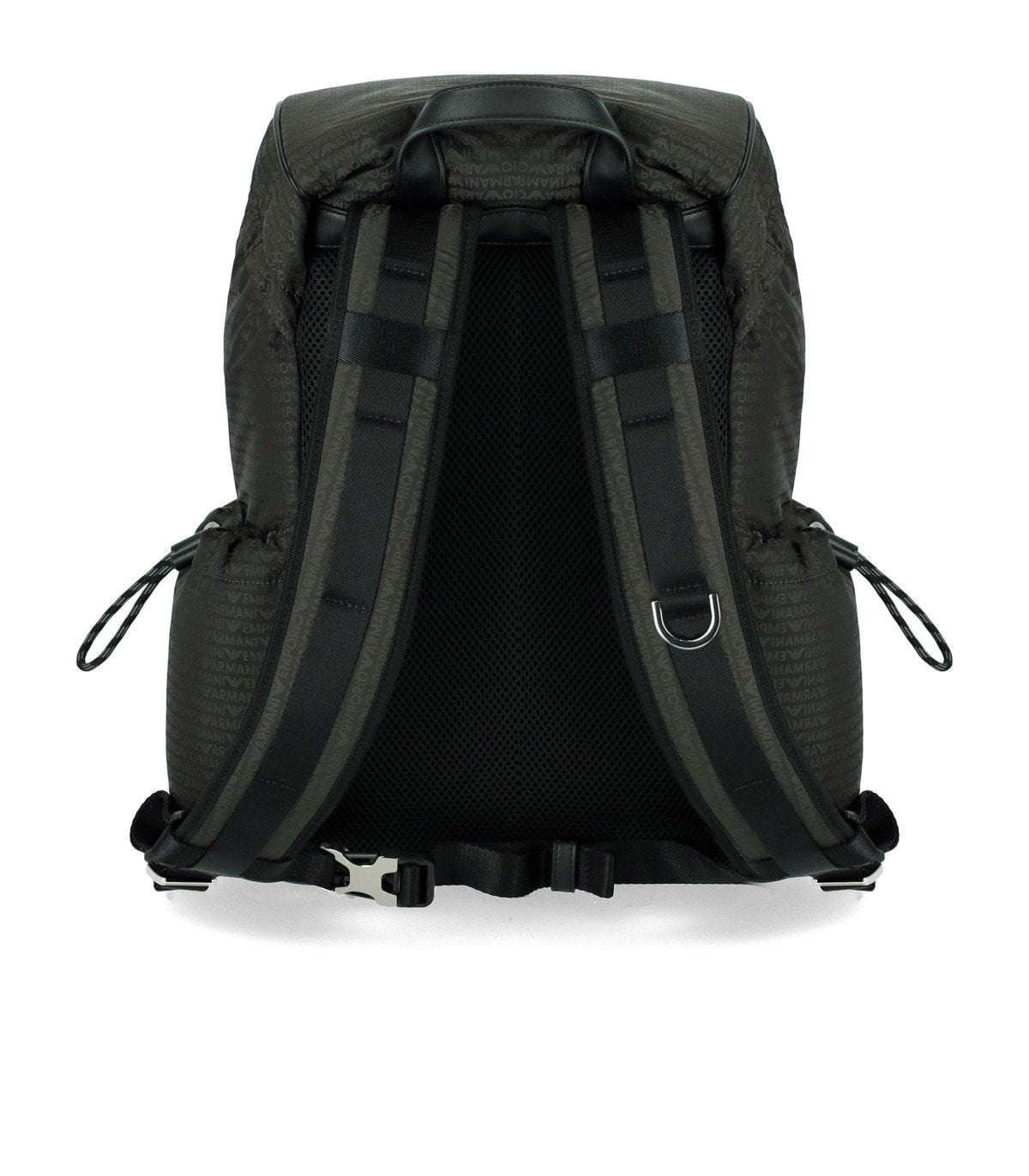 EMPORIO ARMANI MONOGRAM MILITÄRGRÜNER RUCKSACK