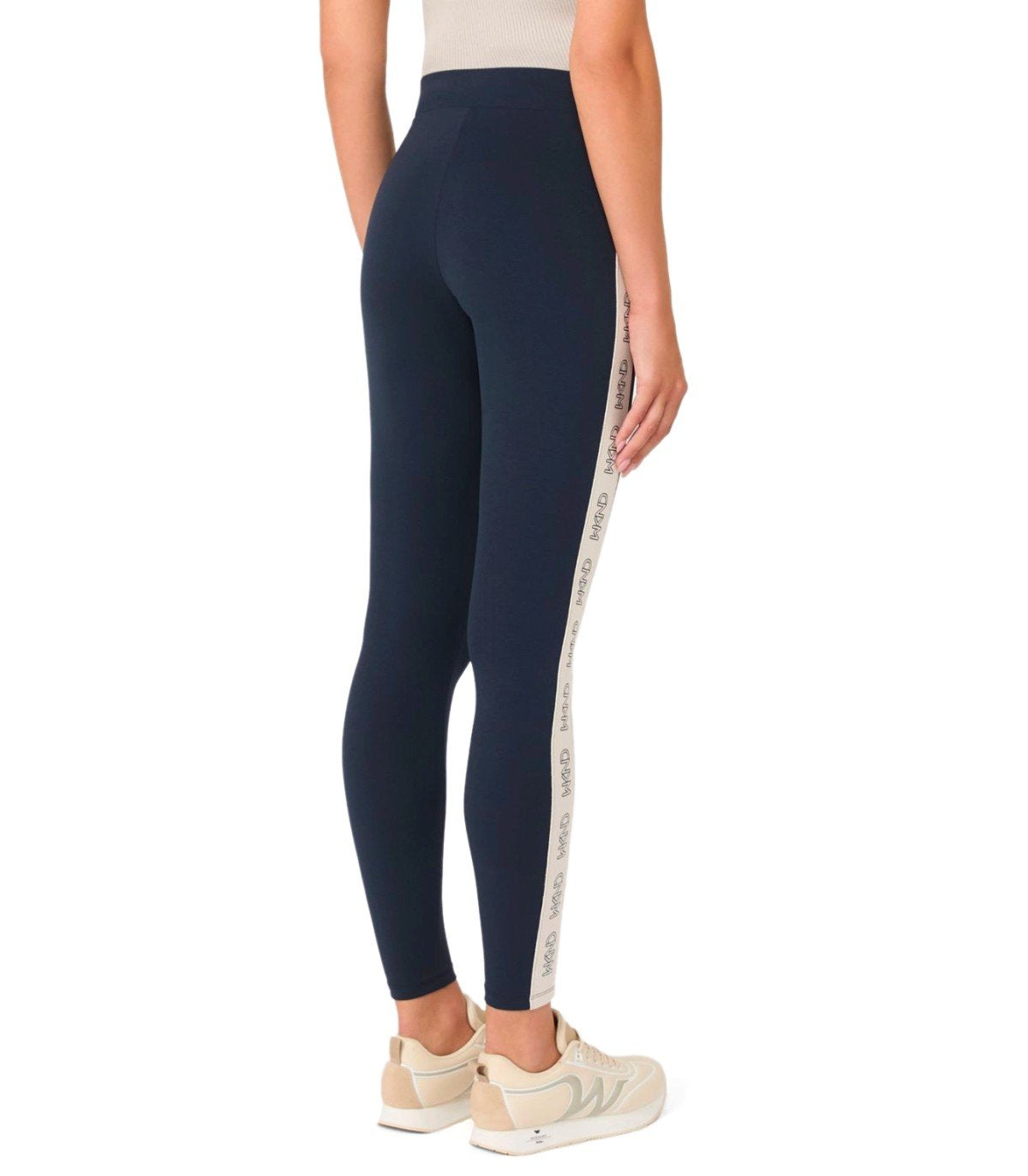 MAX MARA WEEKEND BASILIO BLAUE LEGGINGS