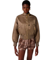 ELISABETTA FRANCHI BRAUNE BOMBERJACKE