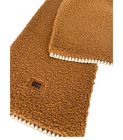 UGG FLUFF CHESTNUT SCARF