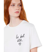 MAX MARA WEEKEND BORA WHITE T-SHIRT