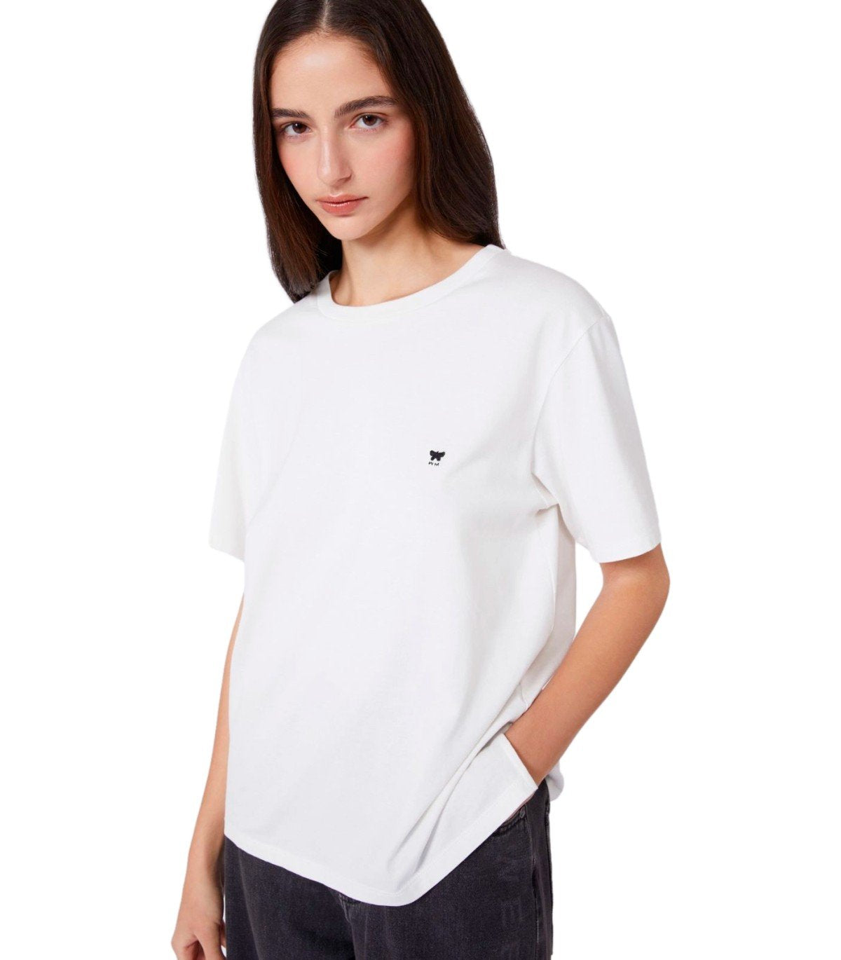 MAX MARA WEEKEND VENACO WHITE T-SHIRT