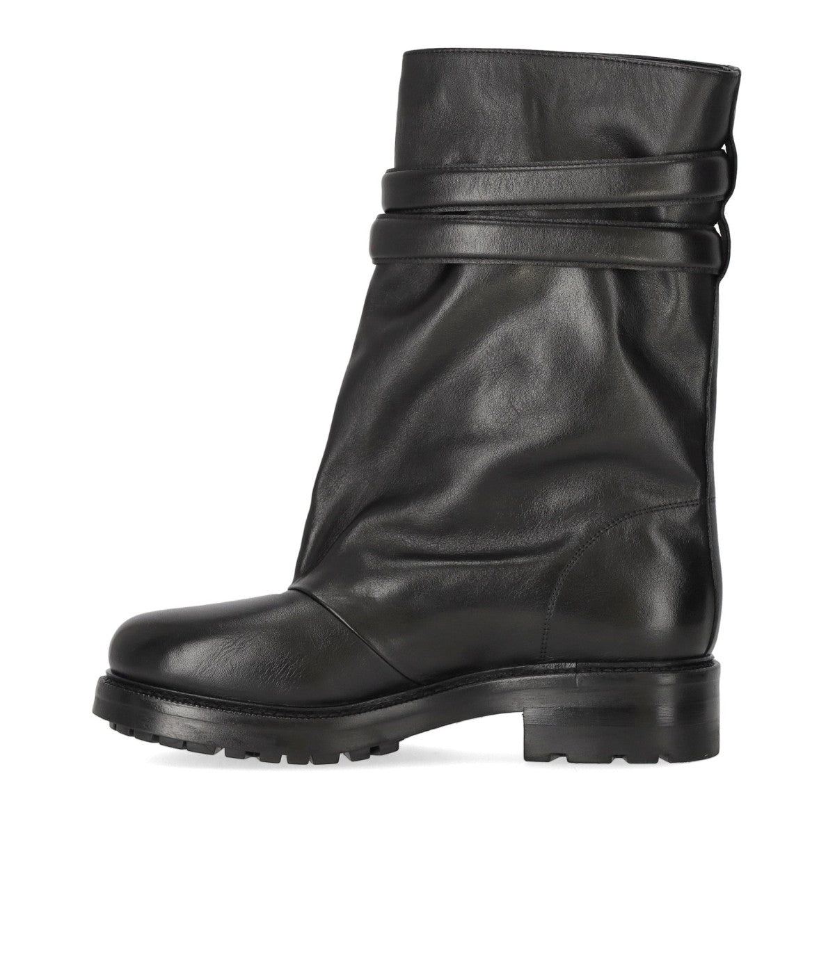 STRATEGIA SCHWARZER BIKER STIEFEL
