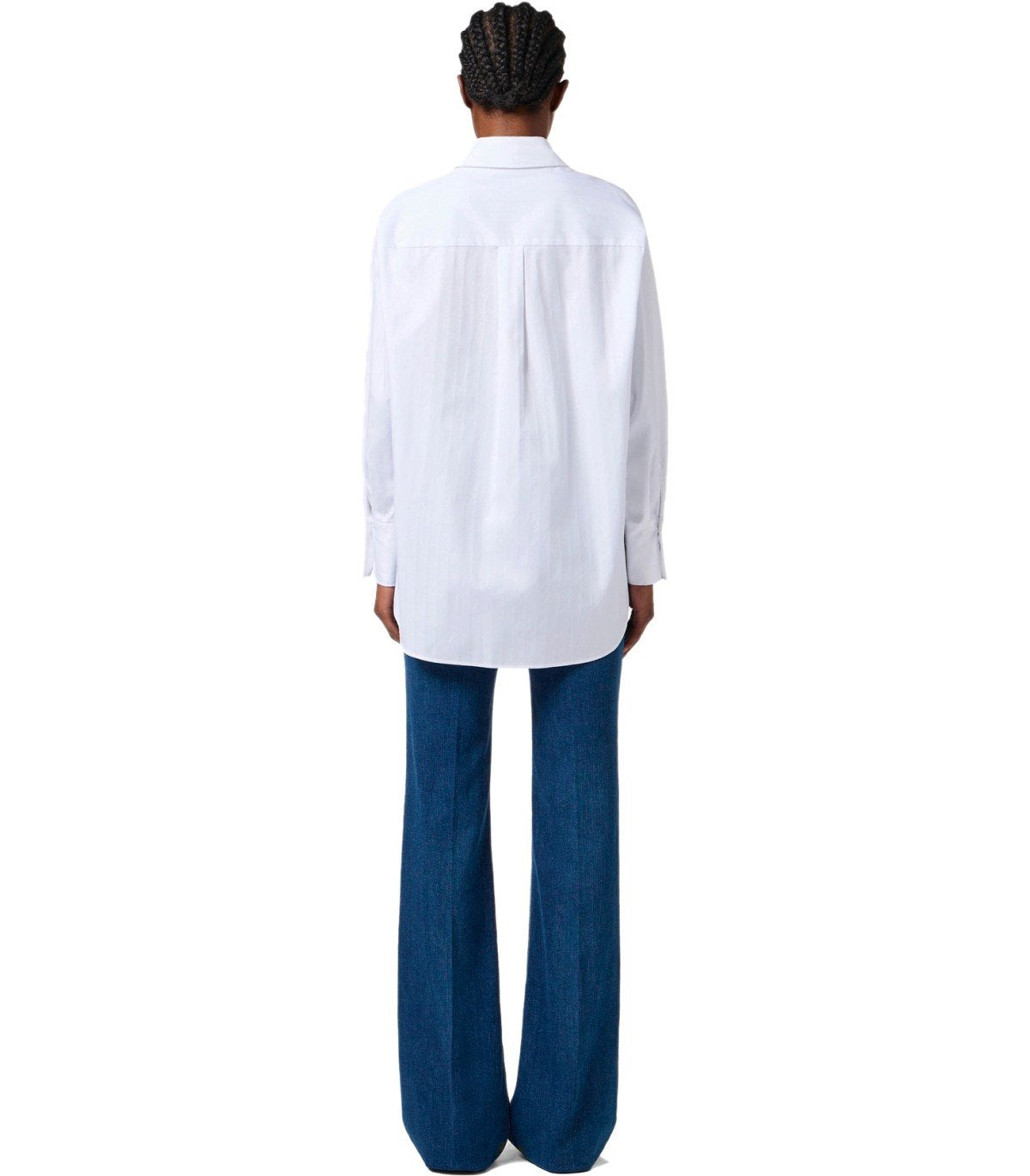 CAMISA OVERSIZE BLANCA ELISABETTA FRANCHI
