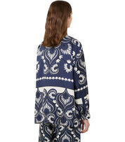 MAX MARA WEEKEND LASTRA BLAUES HEMD