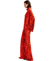 ESSENTIEL ANTWERP JODIE ORANJE FLARE BROEK