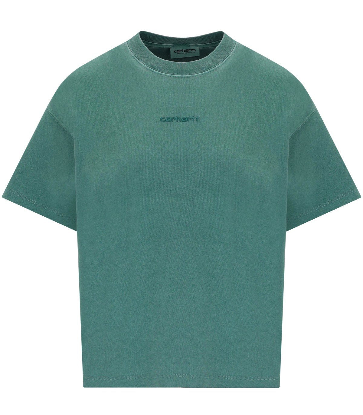 CARHARTT WIP W' S/S BENTON GRÜNES T-SHIRT