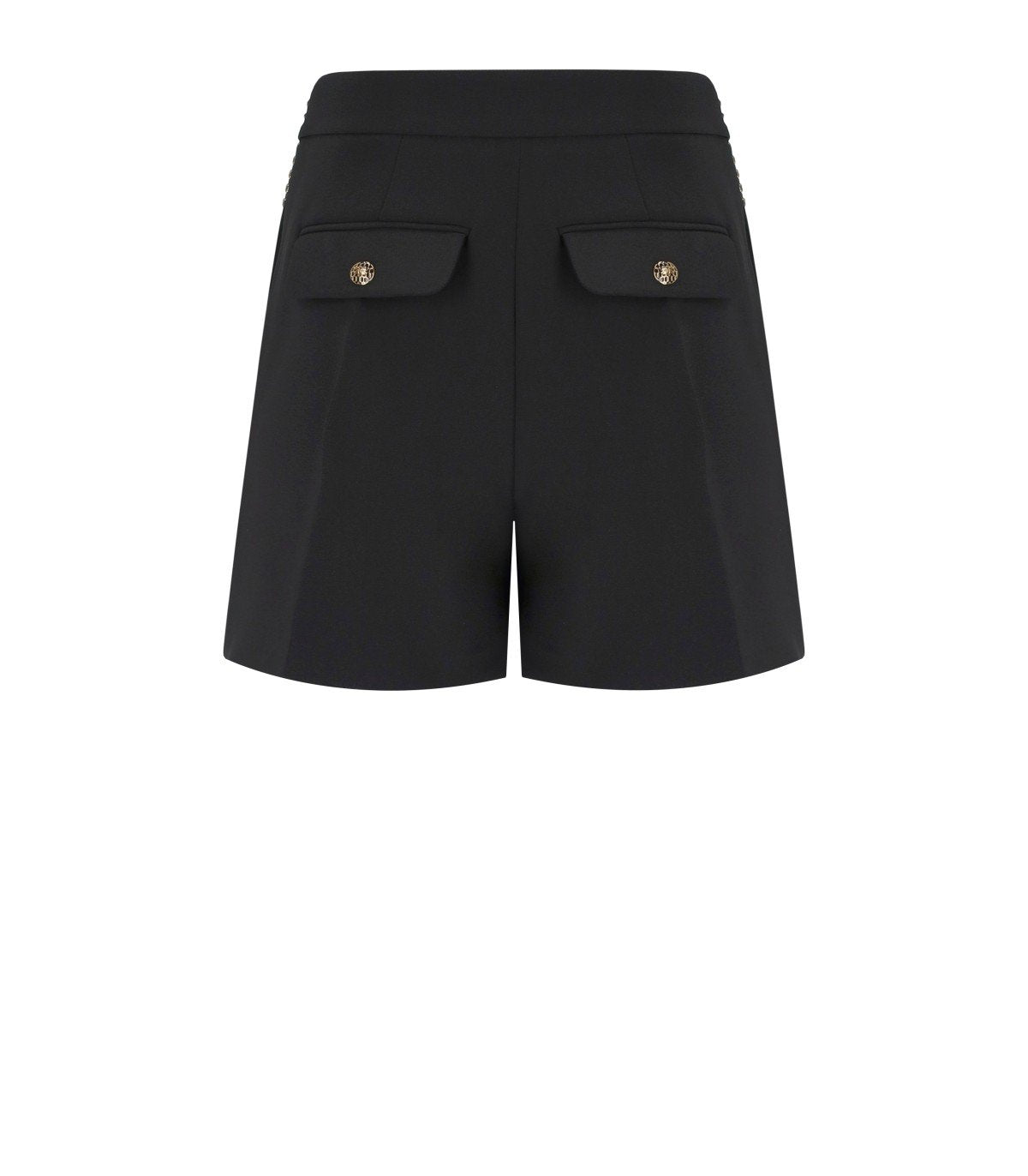 ELISABETTA FRANCHI BLACK SHORTS
