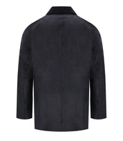 GIACCA ASHBY WAX BLU NAVY BARBOUR