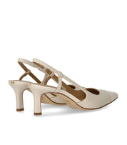 MICHAEL KORS ALORA LIGHT CREAM SLINGBACK PUMP