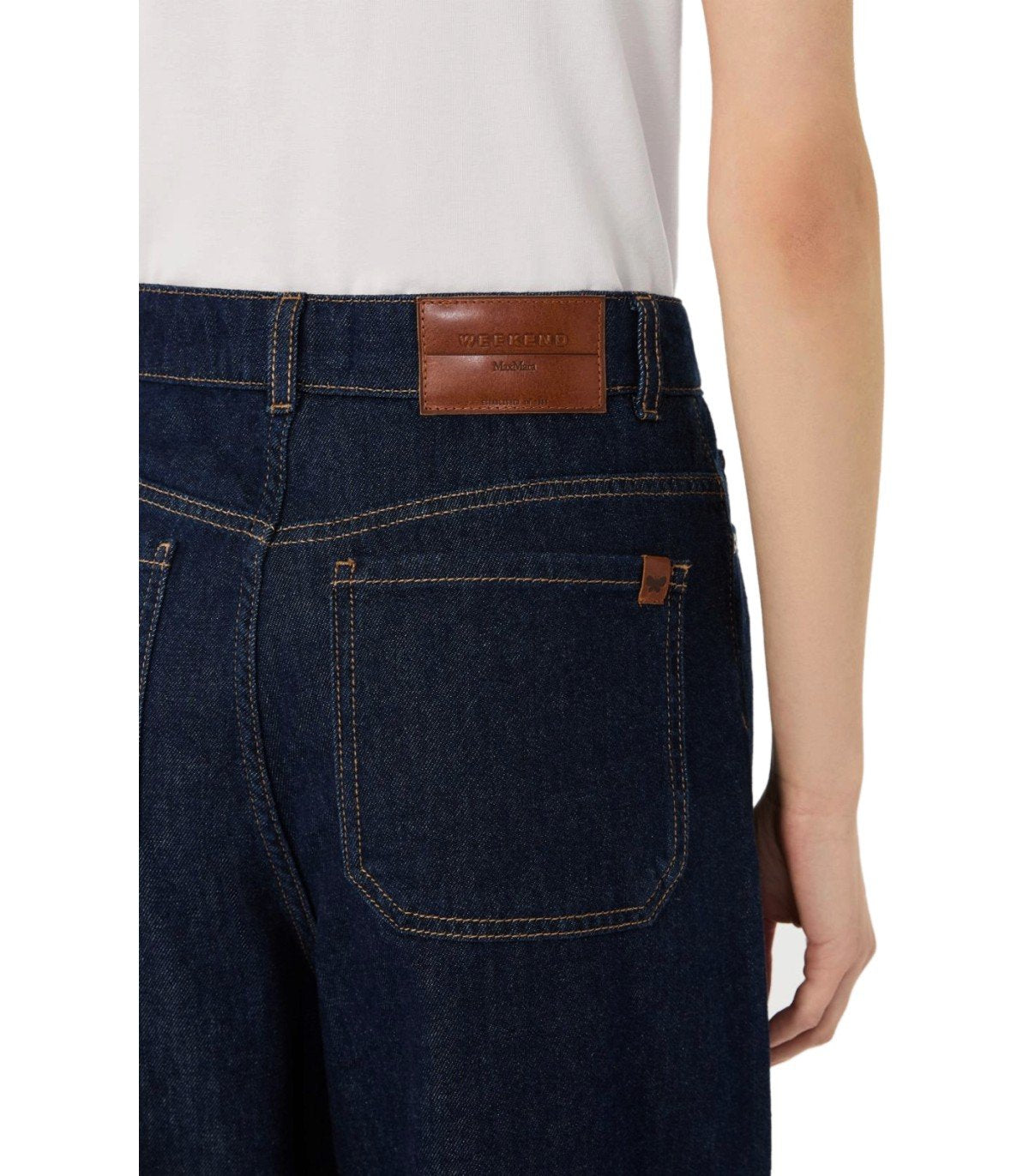 MAX MARA WEEKEND VEGA DARK BLUE JEANS