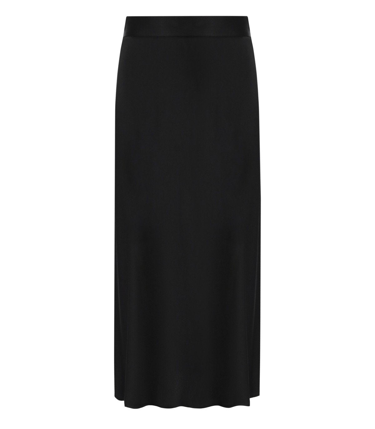 ELISABETTA FRANCHI BLACK MIDI SKIRT