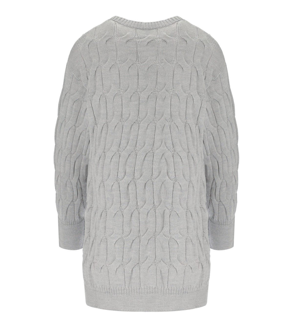 MM MAX MARA QUID GRAUER RUNDHALSPULLOVER