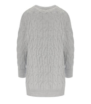 MM MAX MARA QUID GRAUER RUNDHALSPULLOVER