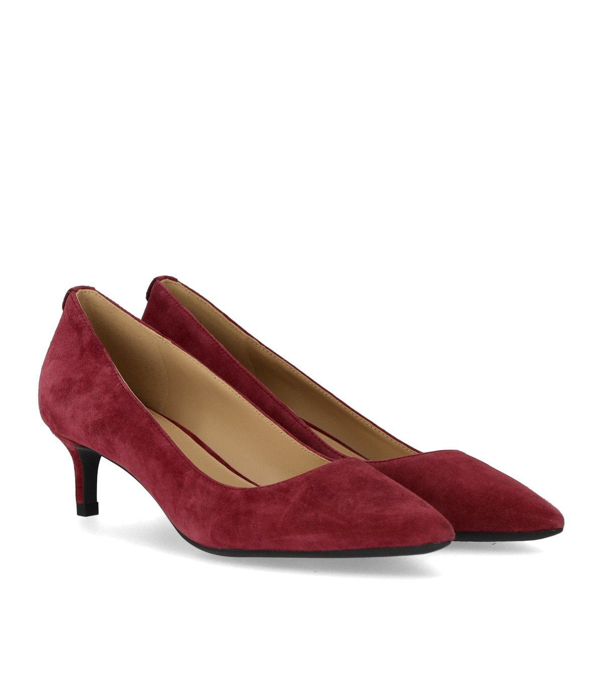 MICHAEL KORS ALINA FLEX KITTEN MULBERRY PUMP