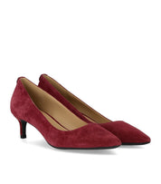 MICHAEL KORS ALINA FLEX KITTEN MULBERRY PUMP