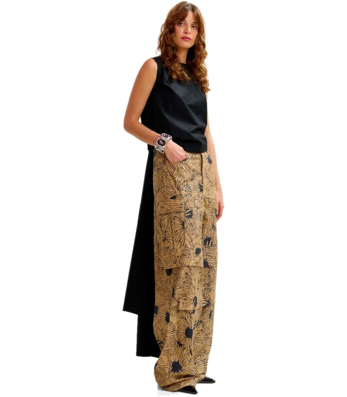 ESSENTIEL ANTWERP JELANI BLACK TOP