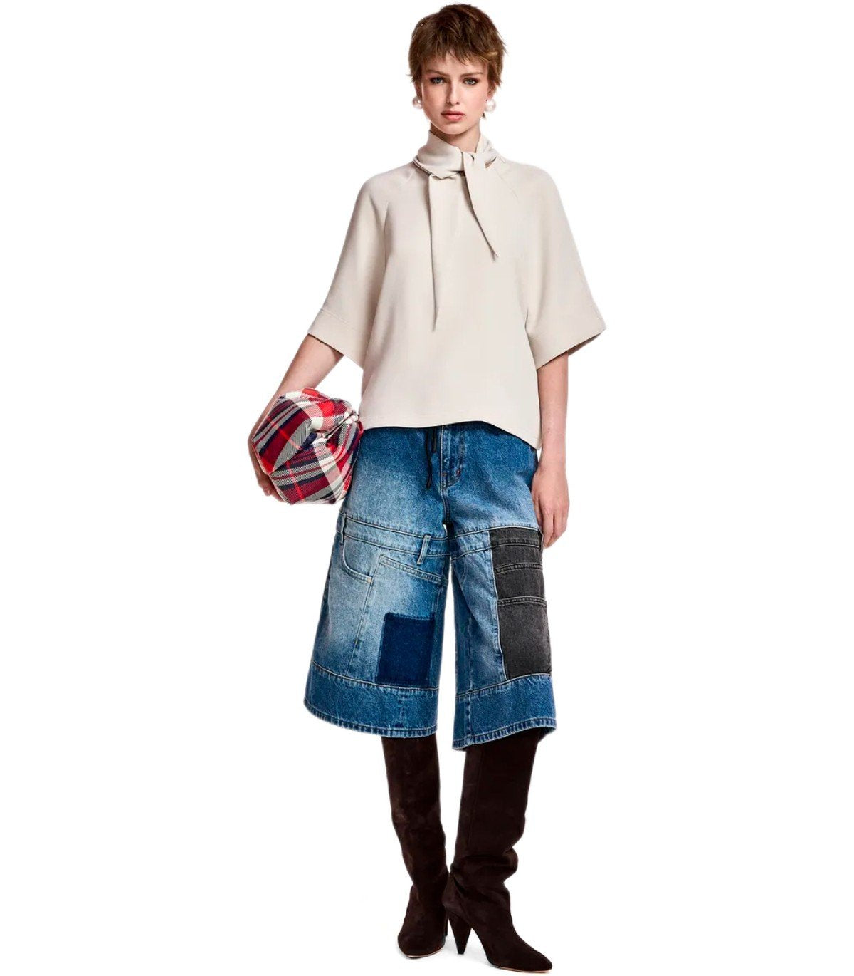 ESSENTIEL ANTWERP KASSIE ELFENBEIN TOP