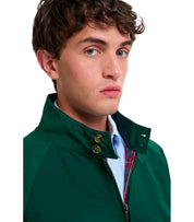 BLOUSON G9 HARRINGTON RACING GREEN BARACUTA