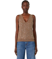 TOP ACAICI MARRON MAX MARA WEEKEND