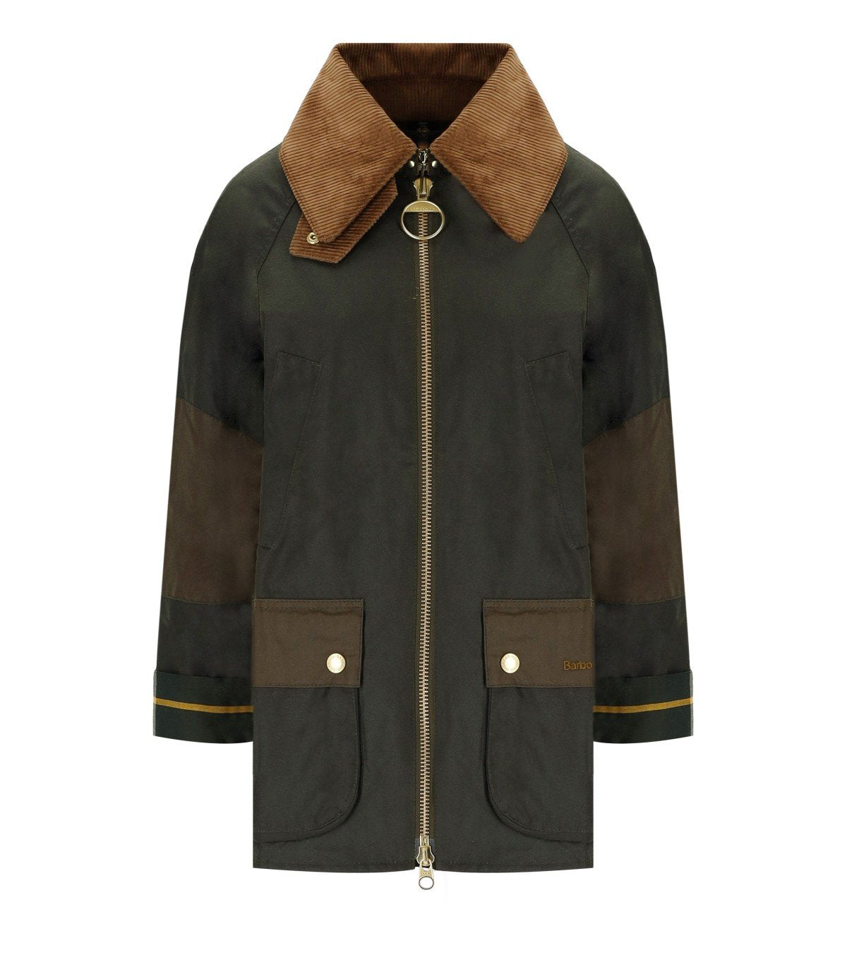 BARBOUR ALLERSTON WAX OLIVEGRÜNE JACKE