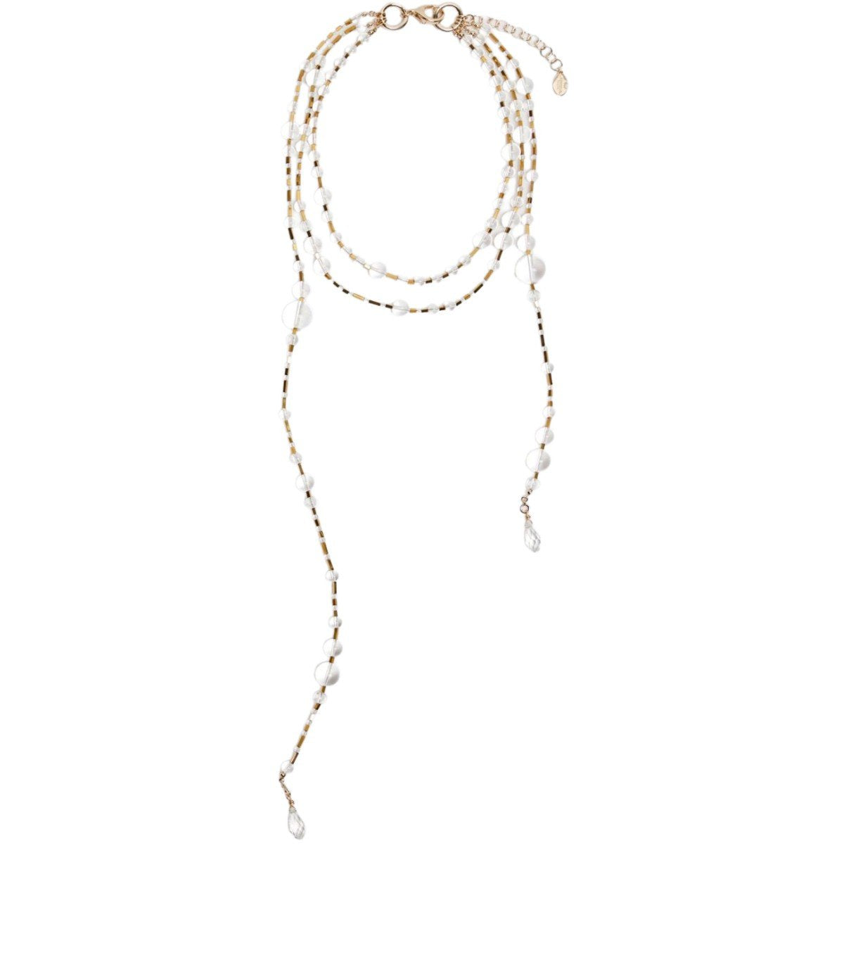 MAX MARA WEEKEND CERTO WHITE NECKLACE