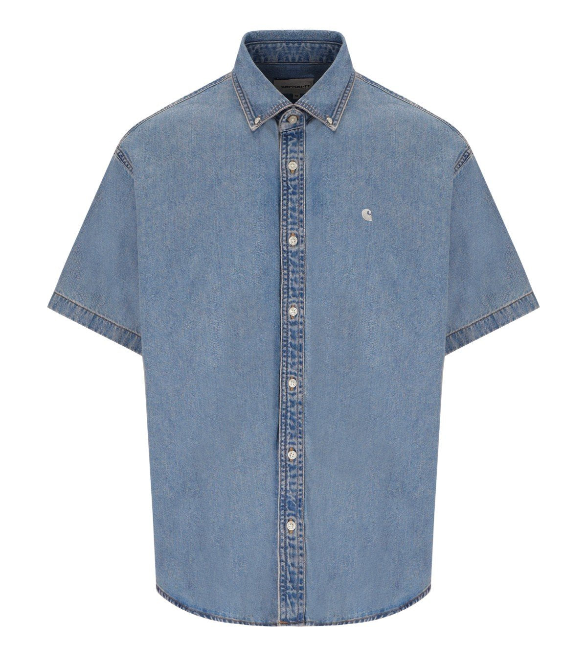 CHEMISE S/S LUCAS BLEU DENIM CARHARTT WIP