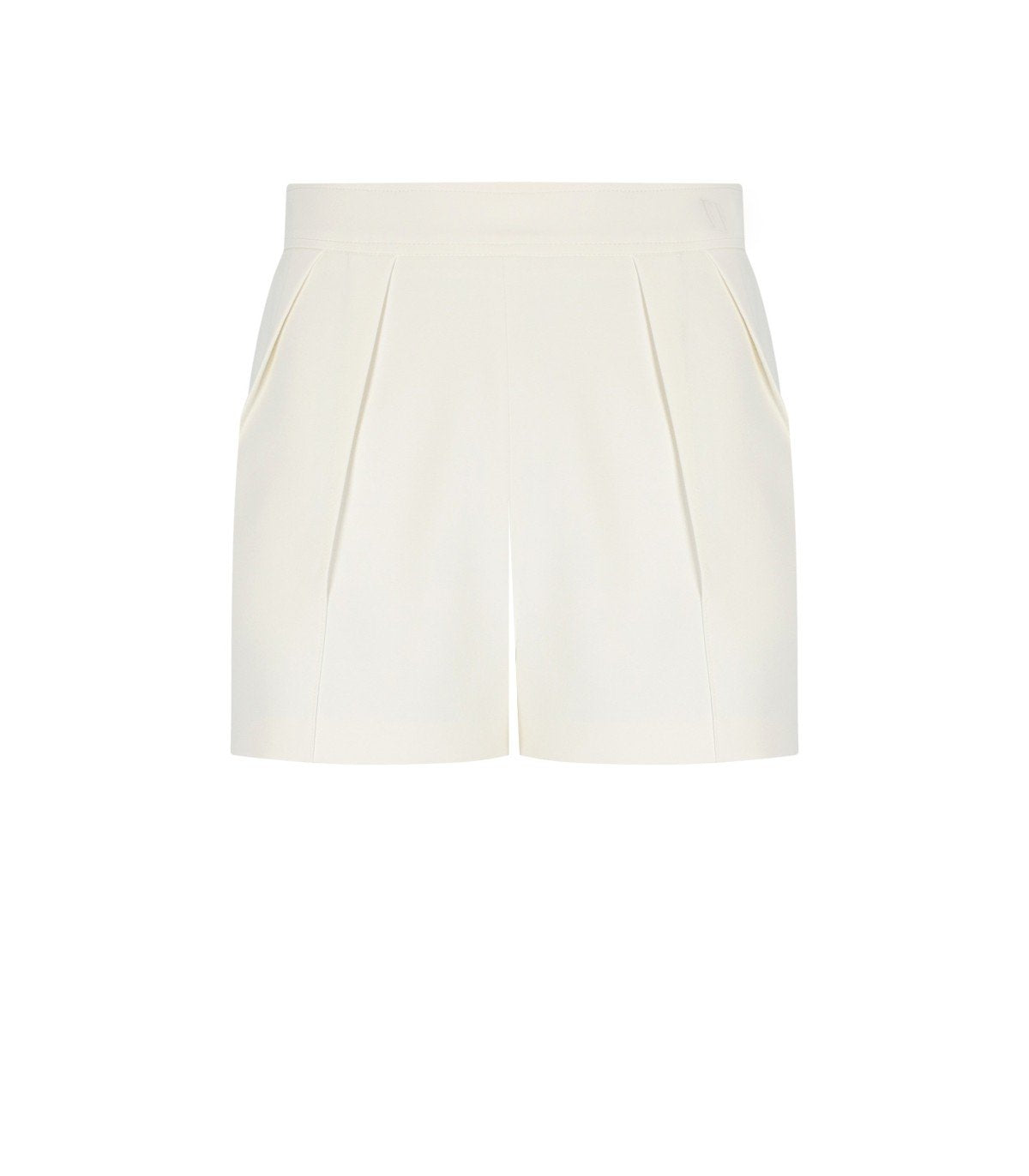 ELISABETTA FRANCHI IVORY SHORTS
