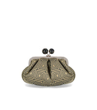 MAX MARA WEEKEND PASTICCINO ITALIANROOTS SMALL BEIGE CLUTCH BAG