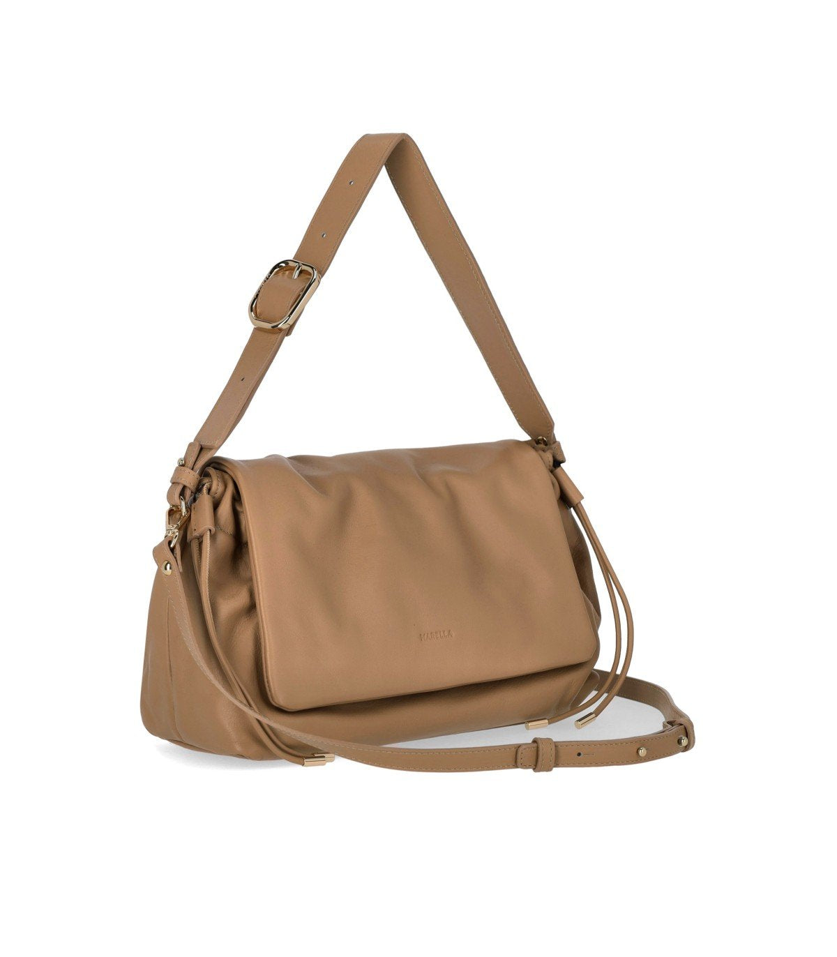 MARELLA WEST CAMEL SHOULDER BAG