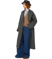 MAX MARA WEEKEND SESTRI GREY BELTED COAT