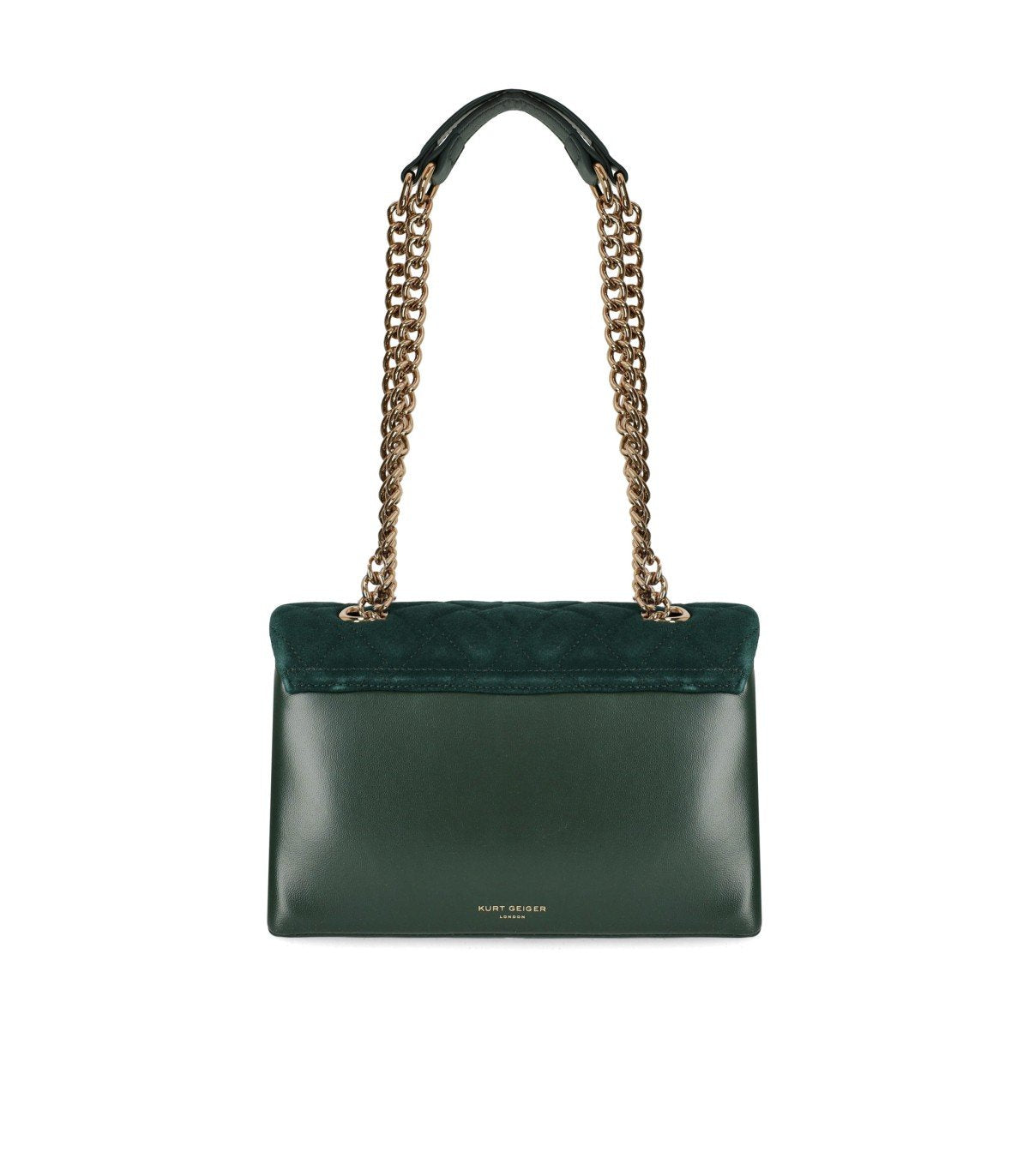 KURT GEIGER KENSINGTON LARGE GRÜNE SCHULTERTASCHE