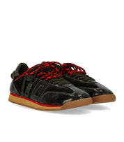 SNEAKER ROCKET VELOURS VERT BACK70
