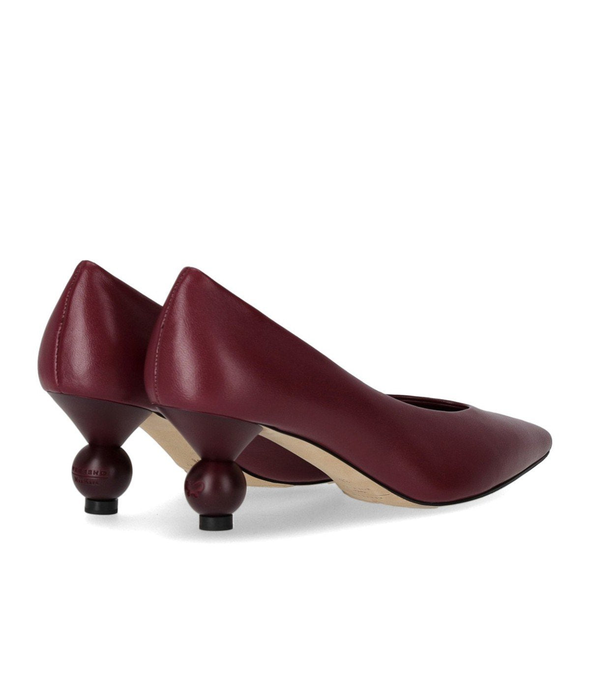 MAX MARA WEEKEND RENZA BURGUNDY PUMPS