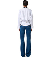 CAMISA BLANCA CON CORBATA ELISABETTA FRANCHI