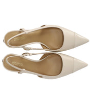 MICHAEL KORS ALORA LIGHT CREAM SLINGBACK PUMP