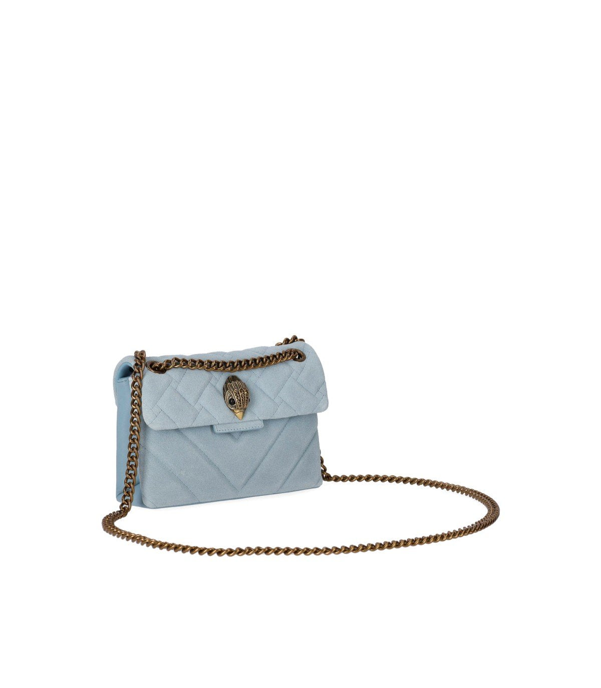KURT GEIGER KENSINGTON LIGHT BLUE CROSSBODY BAG