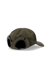 C.P. COMPANY CHROME-R GOGGLE MILITARY GREEN CAP
