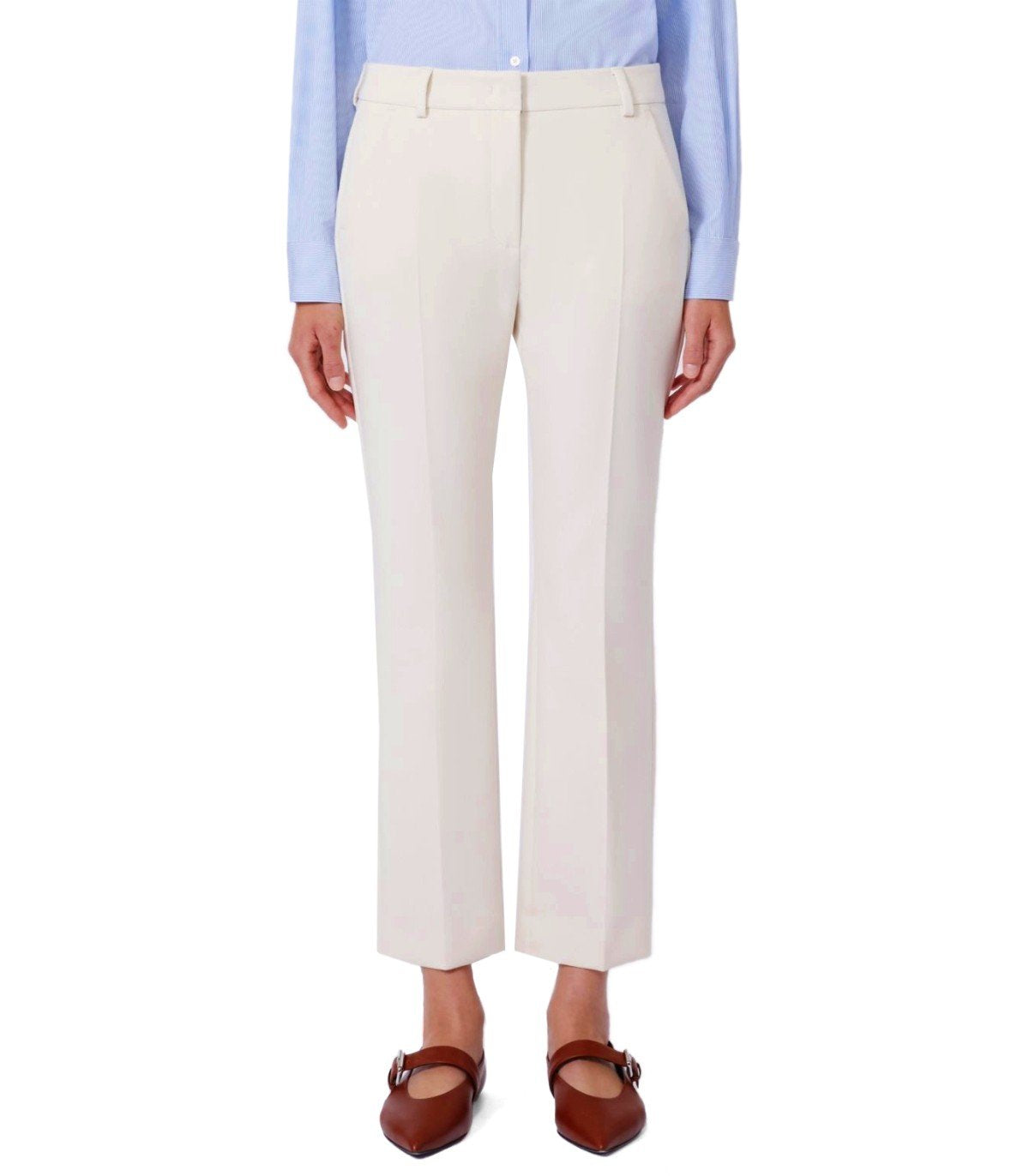 MAX MARA WEEKEND RANA IVORY PANTS