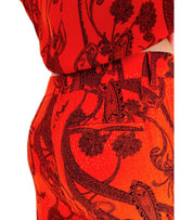 ESSENTIEL ANTWERP JODIE ORANJE FLARE BROEK