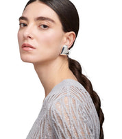 FEDERICA TOSI LOVE SILVER EARRINGS
