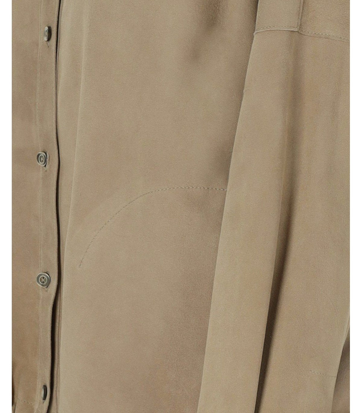 MYSKIN BEIGE SHIRT BOMBER