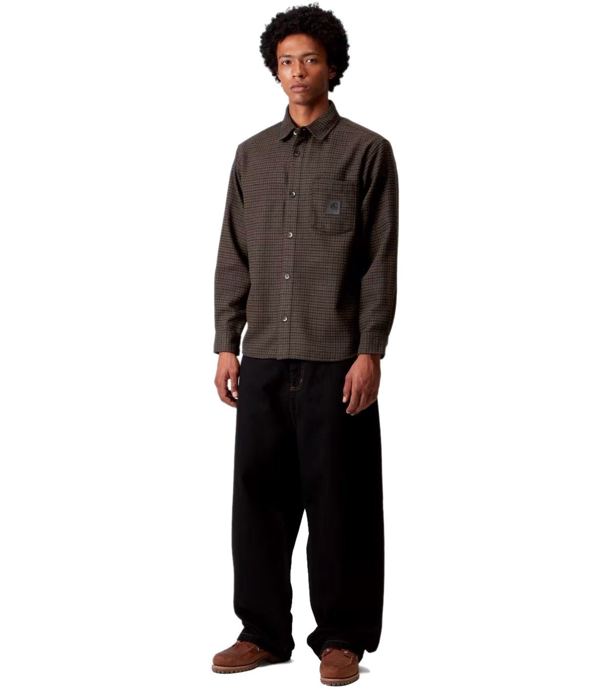 CARHARTT WIP L/S LOWIS VITOLA HEATHER SHIRT